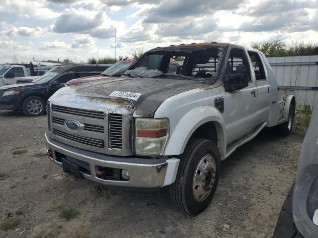 FORD F550 2008 white  diesel 1FDAW56R78EA87041 photo #3