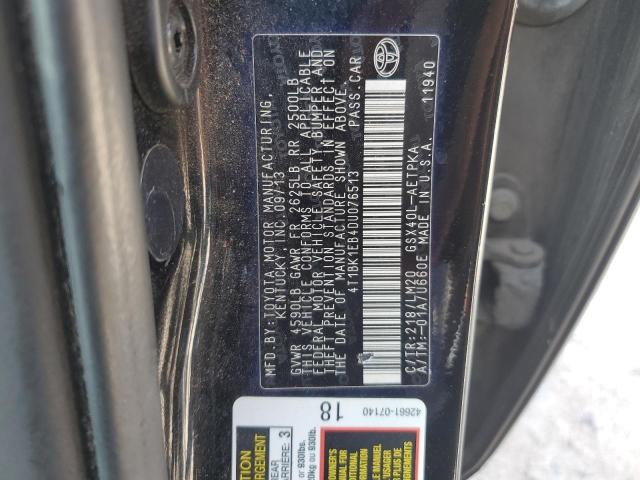 VIN 4T1BK1EB4DU076513 2013 Toyota Avalon, Base no.13