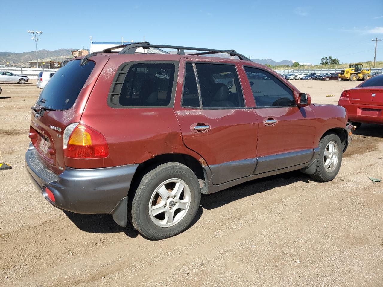 Lot #2923727596 2002 HYUNDAI SANTA FE G