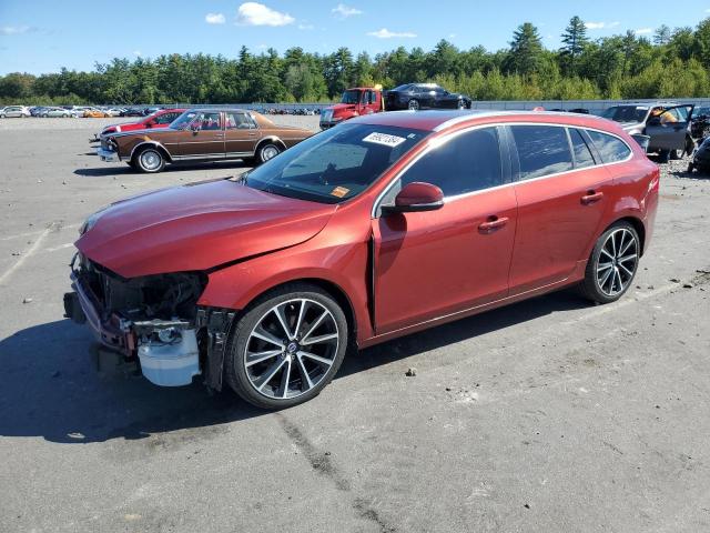 VOLVO V60 T5 PRE 2017 red  gas YV140MEK9H1368695 photo #1