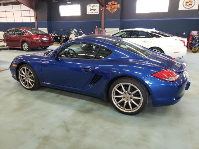 PORSCHE CAYMAN 2009 blue  gas WP0AA29839U761147 photo #3