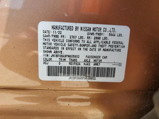 2023 NISSAN ARIYA EVOL JN1BF0BA9PM405602