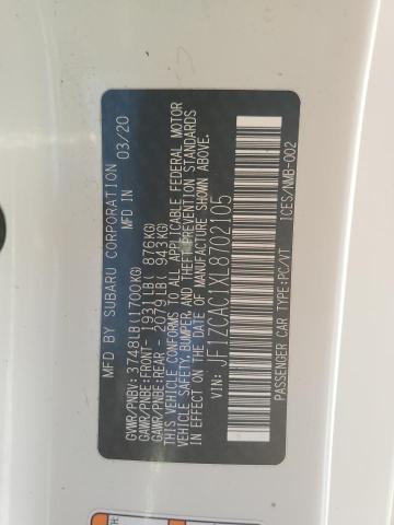 2020 SUBARU BRZ LIMITE JF1ZCAC1XL8702105