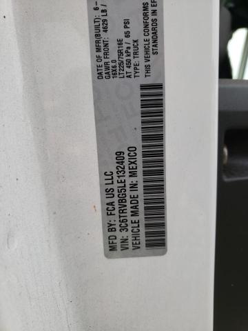 2020 RAM PROMASTER - 3C6TRVBG5LE132409
