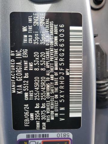 2024 KIA SORENTO EX - 5XYRHDJF5RG263036