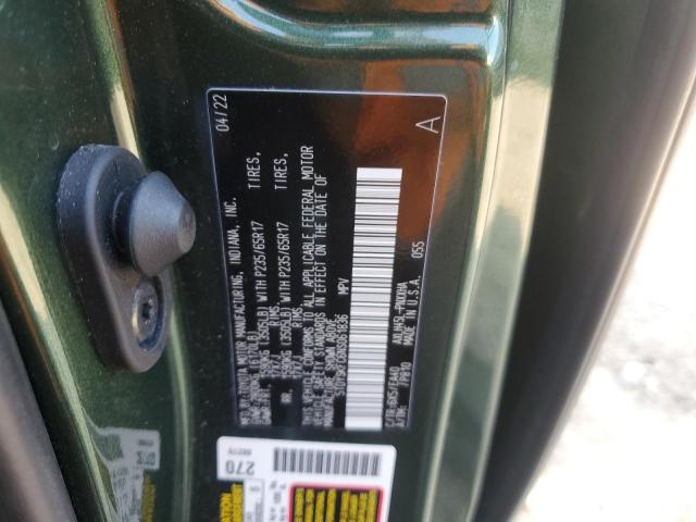 2022 TOYOTA SIENNA XLE - 5TDYSKFC6NS061836