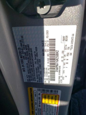 2016 FORD FUSION S 3FA6P0G71GR250842