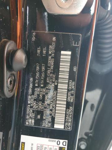 2016 TOYOTA 4RUNNER SR - JTEBU5JR3G5393945