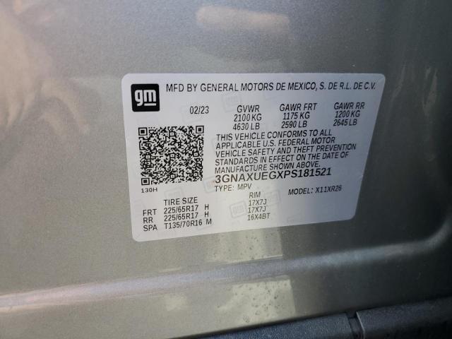 2023 CHEVROLET EQUINOX LT - 3GNAXUEGXPS181521