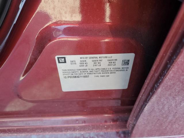 2016 CHEVROLET CRUZE LIMI - 1G1PG5SB3G7118057