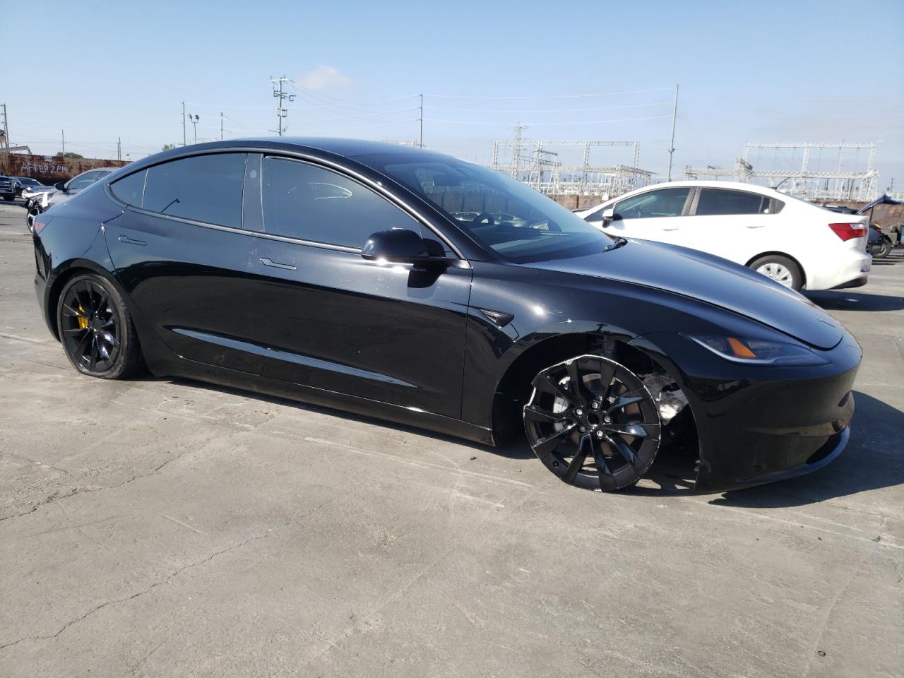 Lot #2972634093 2024 TESLA MODEL 3