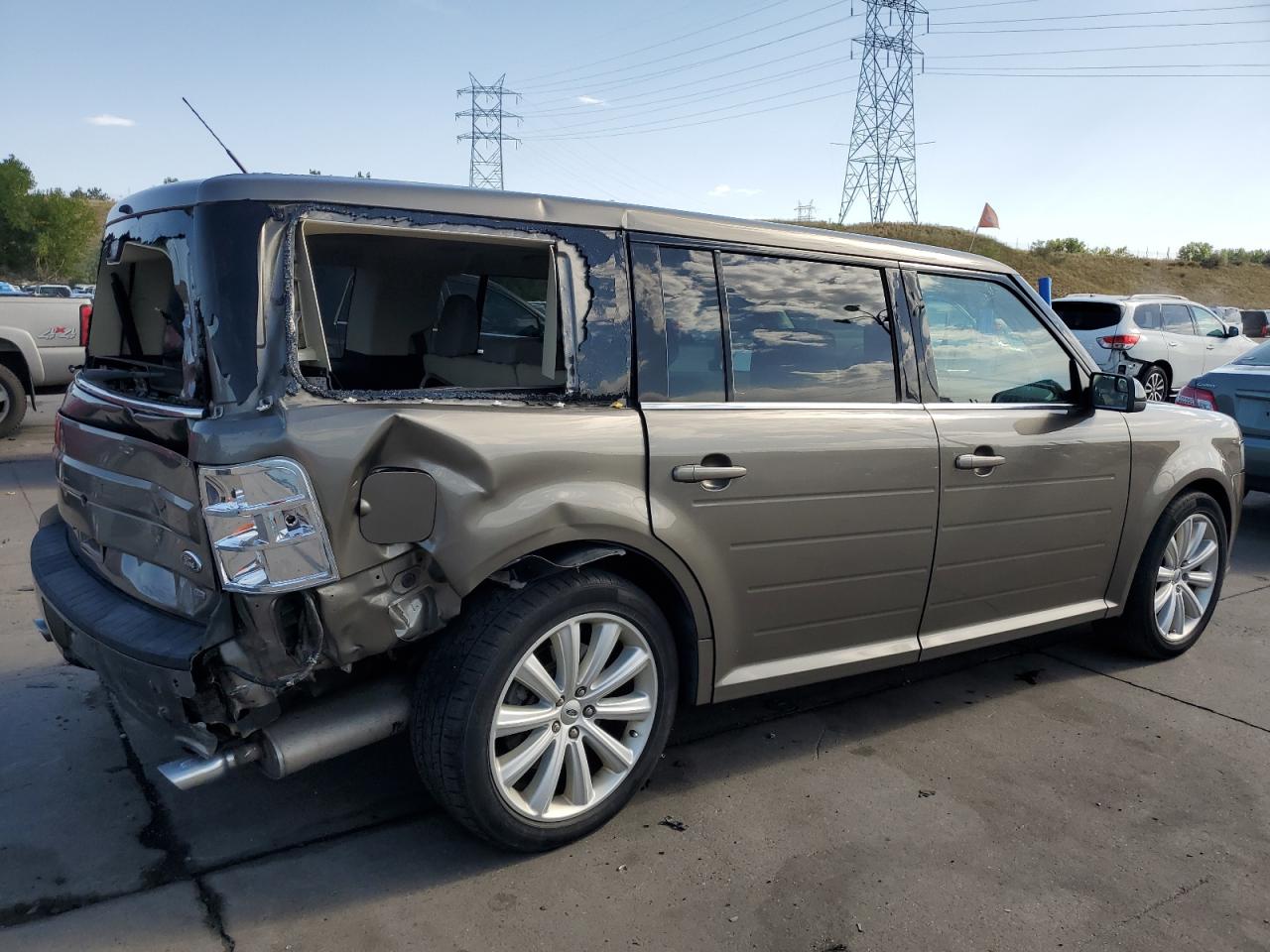 Lot #2872337230 2014 FORD FLEX SEL