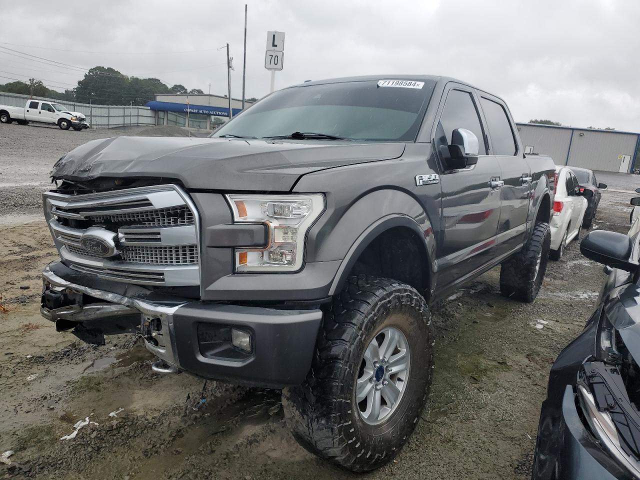 Lot #2952816762 2015 FORD F150 SUPER