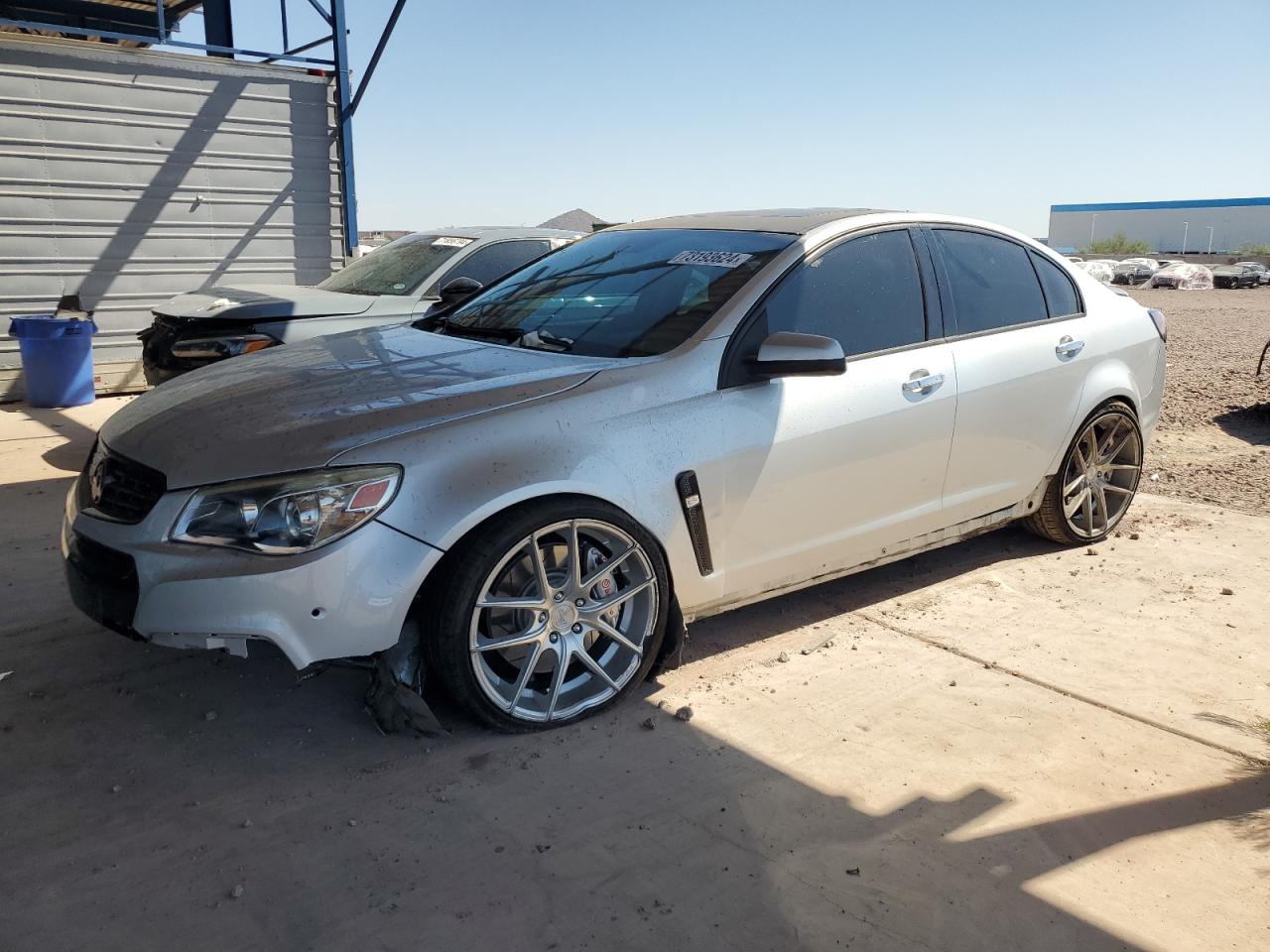 CHEVROLET SS 2014 gray  gas 6G3F15RW1EL966099 photo #1