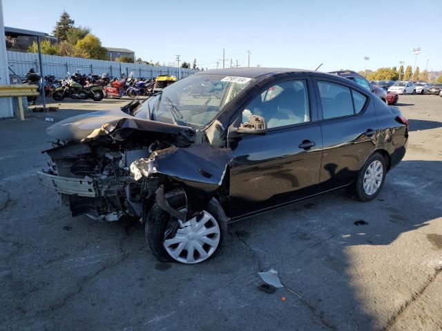 NISSAN VERSA S 2014 black  gas 3N1CN7AP4EL877283 photo #1