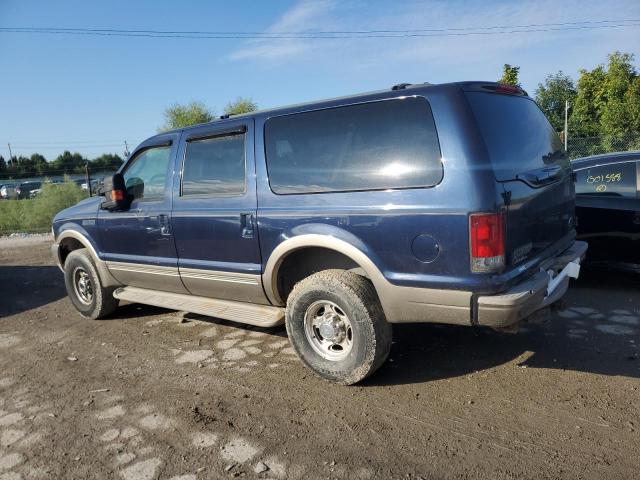 FORD EXCURSION 2003 blue  gas 1FMNU45S13EB44882 photo #3