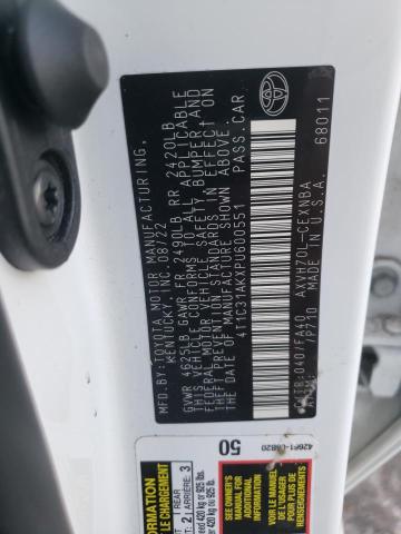 2023 TOYOTA CAMRY LE - 4T1C31AKXPU600551
