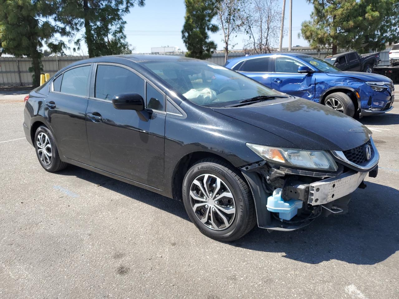 Lot #2872463575 2014 HONDA CIVIC LX