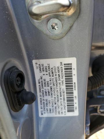 2019 HONDA CIVIC SPOR - 2HGFC2F88KH518271