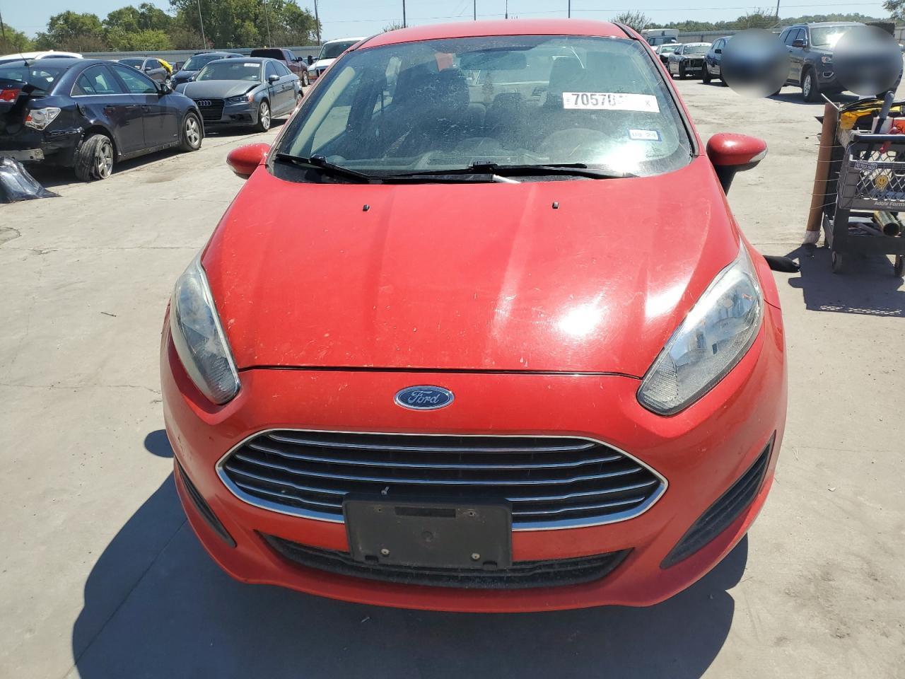 Lot #2945625110 2015 FORD FIESTA SE