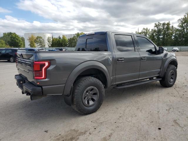 FORD F150 RAPTO 2018 gray  gas 1FTFW1RG3JFC54248 photo #4