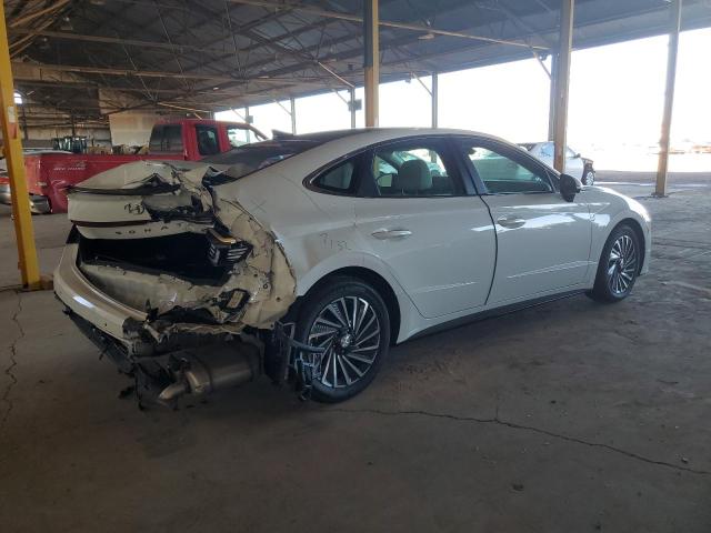 HYUNDAI SONATA HYB 2023 white  hybrid engine KMHL54JJ6PA082667 photo #4