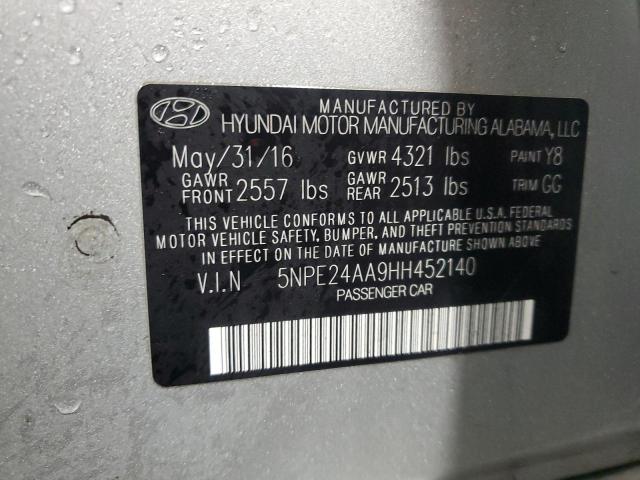 2017 HYUNDAI SONATA ECO - 5NPE24AA9HH452140