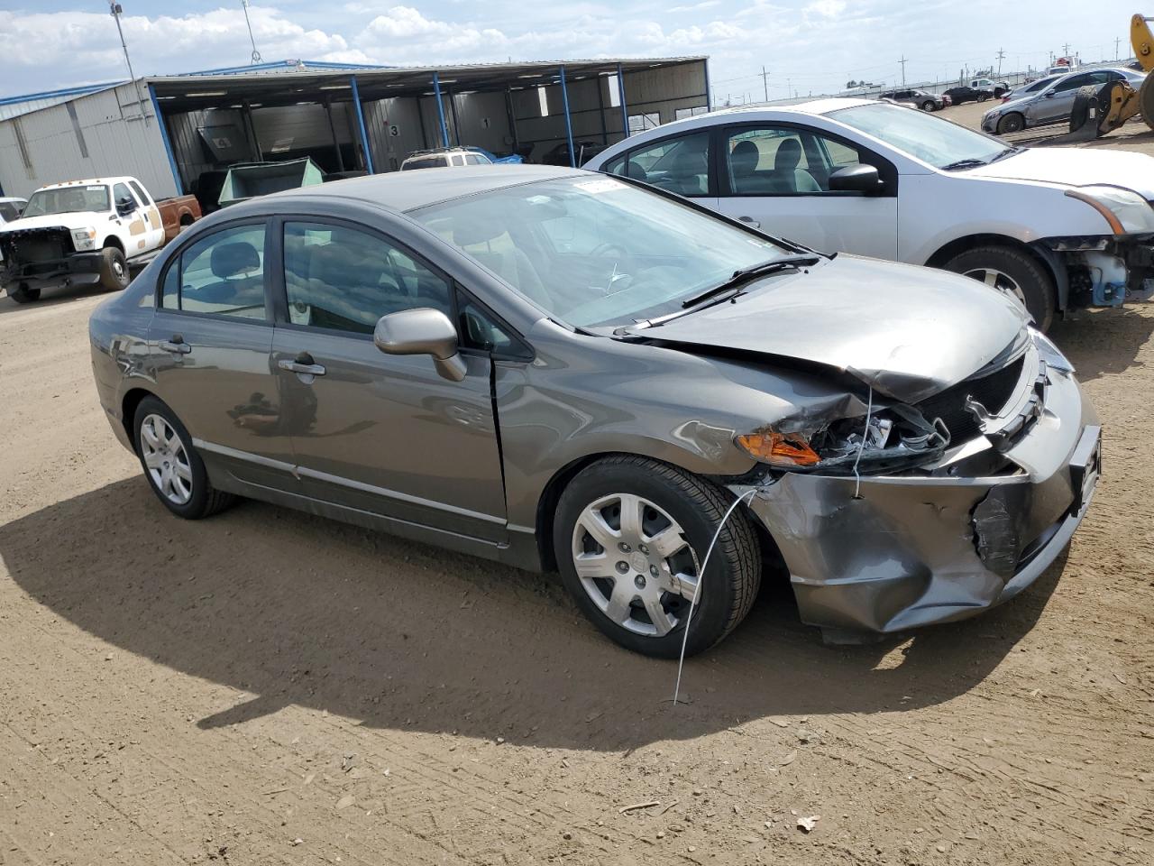 Lot #2879103051 2007 HONDA CIVIC LX