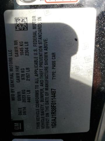 2015 CADILLAC ATS PERFOR 1G6AJ1R38F0114487