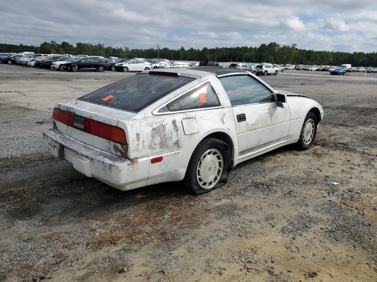 NISSAN 300ZX 1987 white  gas JN1HZ14S9HX212881 photo #4