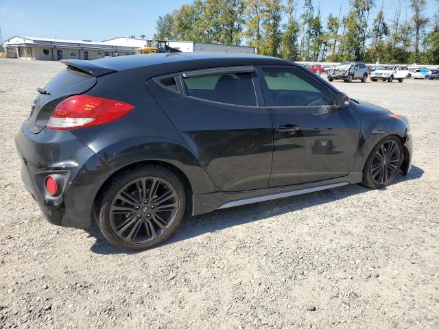 HYUNDAI VELOSTER T 2016 black  gas KMHTC6AE8GU255494 photo #4