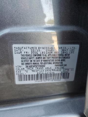 VIN 3N1AB7AP9FY290002 2015 Nissan Sentra, S no.12