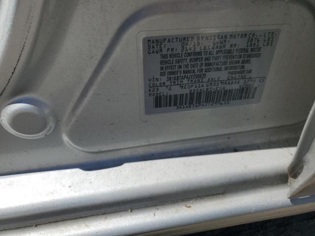 2018 NISSAN SENTRA S - 3N1AB7AP4JY299635