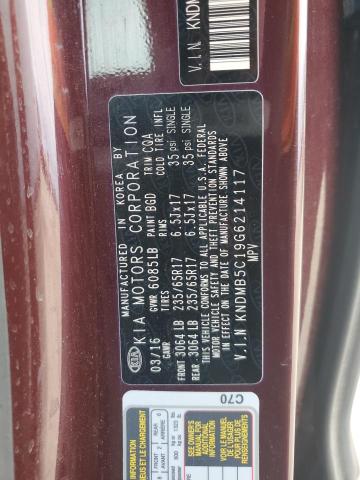 2016 KIA SEDONA LX - KNDMB5C19G6214117