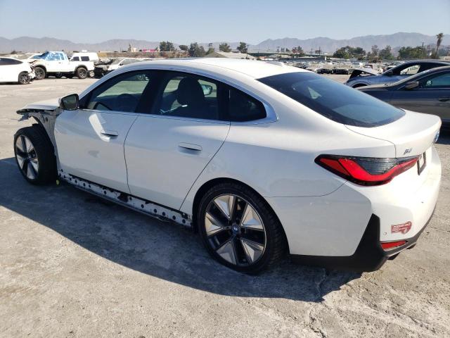 BMW I4 EDRIVE 2024 white  electric WBY43AW0XRFS35794 photo #3