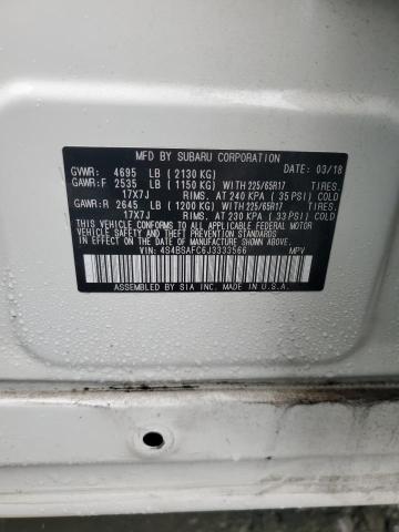 2018 SUBARU OUTBACK 2. - 4S4BSAFC6J3333566