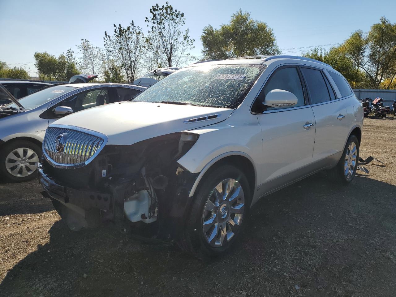 BUICK ENCLAVE CX 2010 white  gas 5GALVCED6AJ113248 photo #1