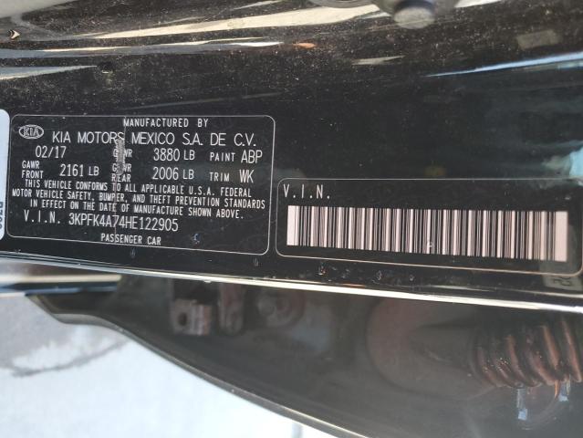 2017 KIA FORTE LX - 3KPFK4A74HE122905