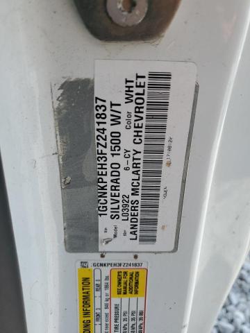 2015 CHEVROLET SILVERADO - 1GCNKPEH3FZ241837