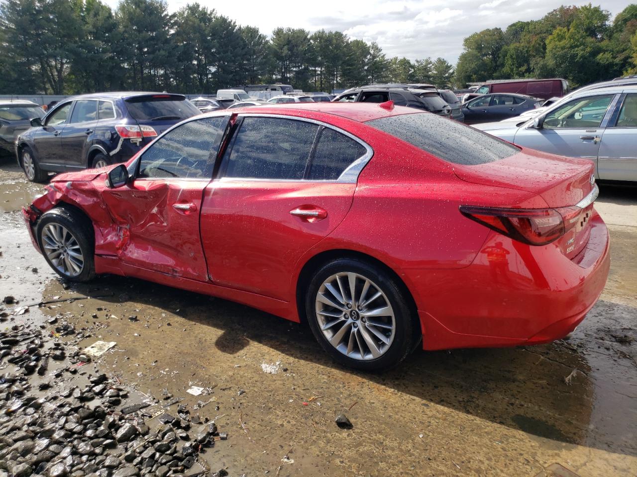 Lot #2942418149 2022 INFINITI Q50 LUXE