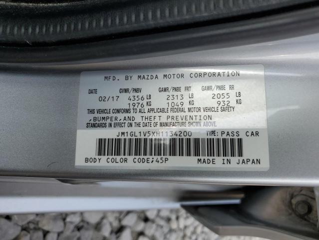 2017 MAZDA 6 TOURING - JM1GL1V5XH1134200