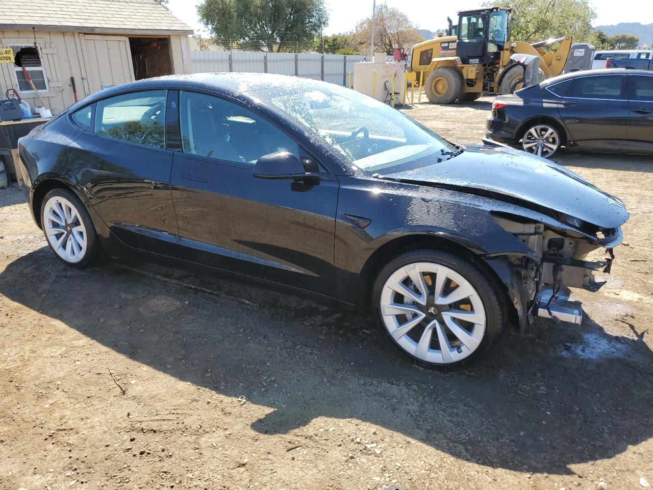 Lot #2991173190 2022 TESLA MODEL 3