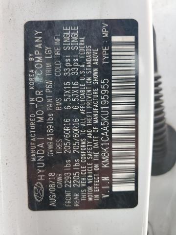 2019 HYUNDAI KONA SE - KM8K1CAA5KU195955