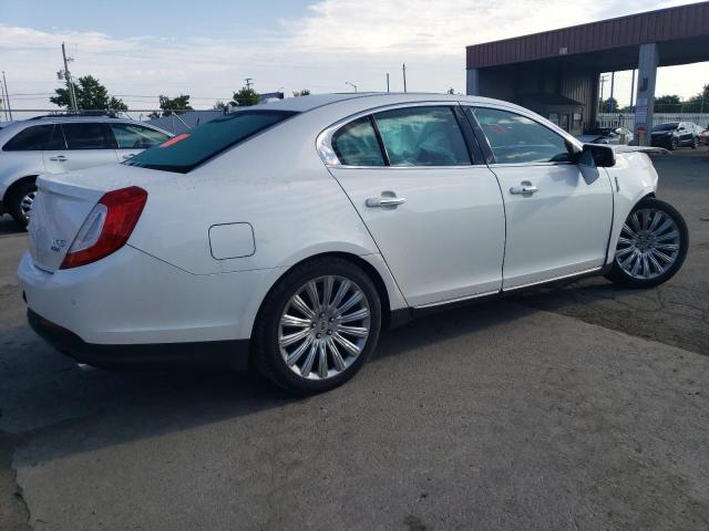 LINCOLN MKS 2014 white  gas 1LNHL9EK6EG609600 photo #4