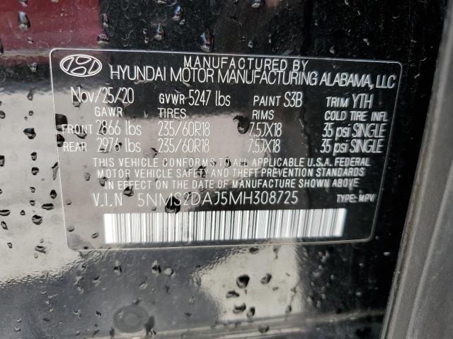 2021 HYUNDAI SANTA FE S - 5NMS2DAJ5MH308725