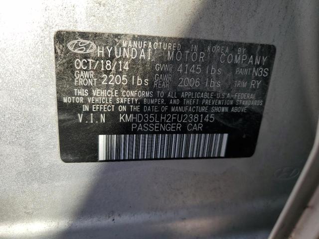2015 HYUNDAI ELANTRA GT - KMHD35LH2FU238145