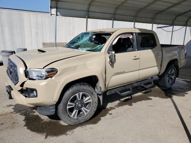 TOYOTA TACOMA DOU 2019 tan  gas 3TMCZ5AN1KM269148 photo #1