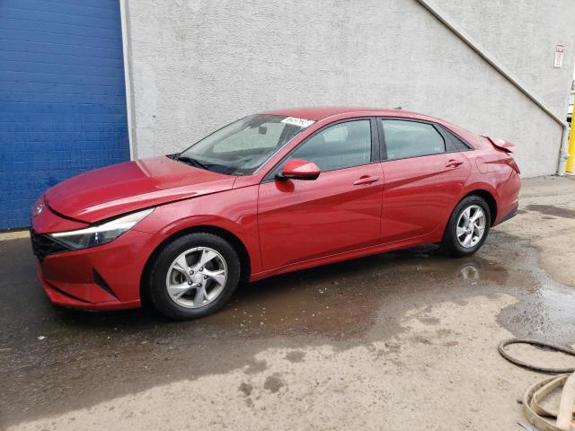 HYUNDAI ELANTRA SE 2021 red  gas KMHLL4AG1MU174774 photo #1