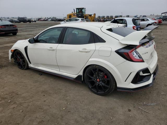 HONDA CIVIC TYPE 2021 white  gas SHHFK8G71MU203622 photo #3