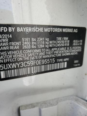 VIN 5UXWY3C59F0E95515 2015 BMW X3, Xdrive28D no.13